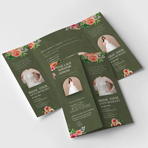 Custom flyers and brochures
