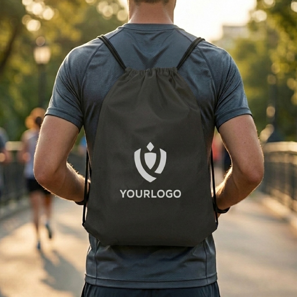 Non-Woven Drawstring Bag (1-2 Color)