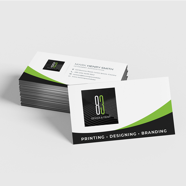 Black Edge Business Cards