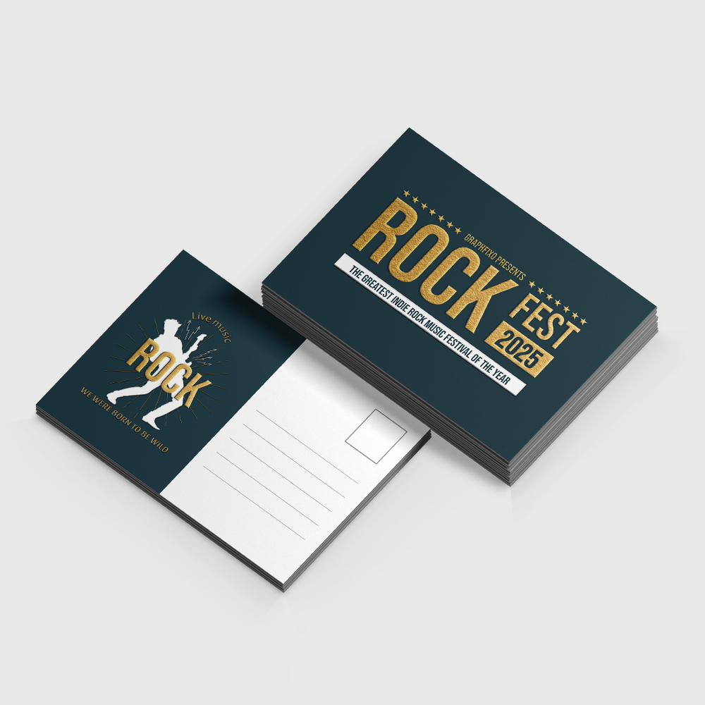 Dual Raised Postcards