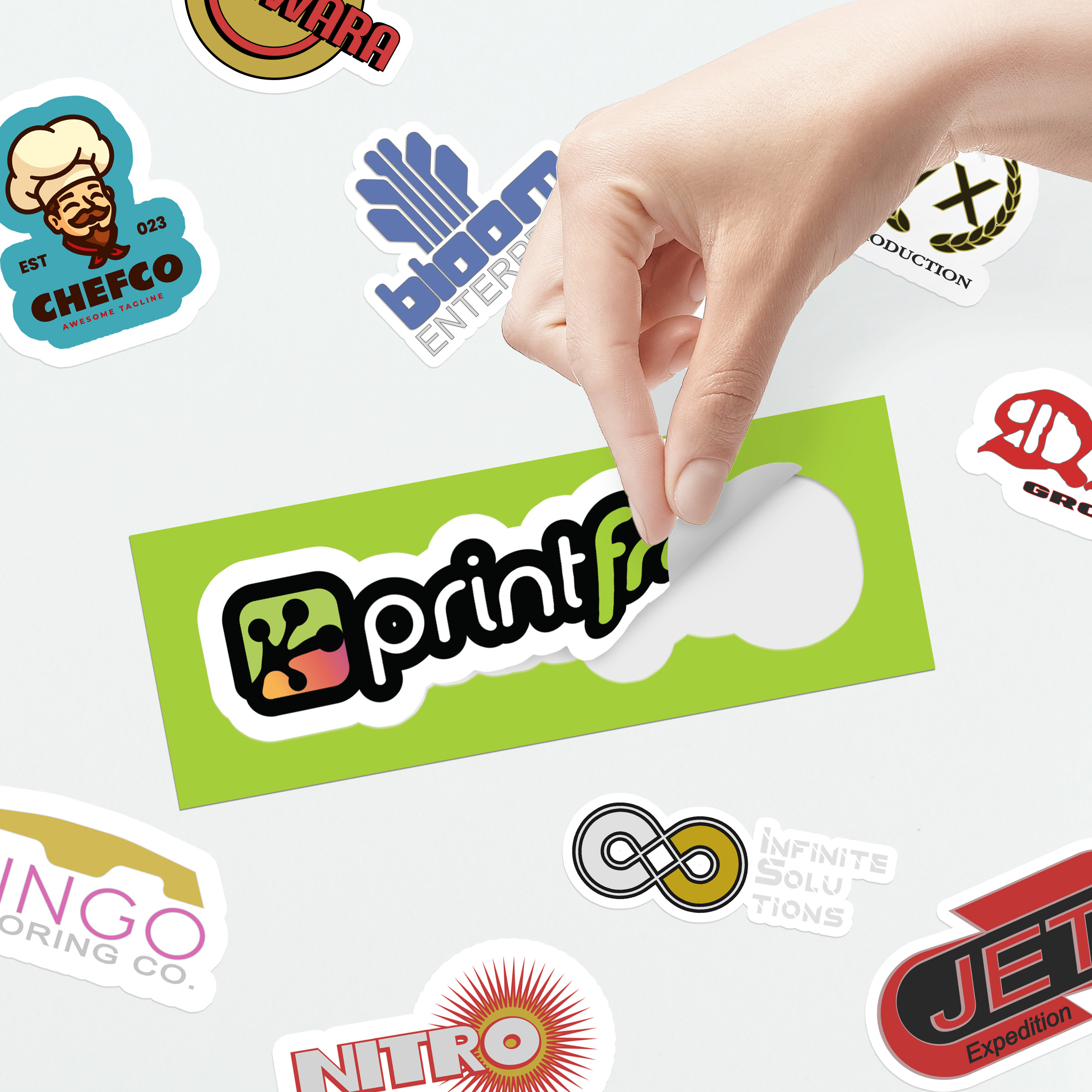 Kiss Cut Stickers